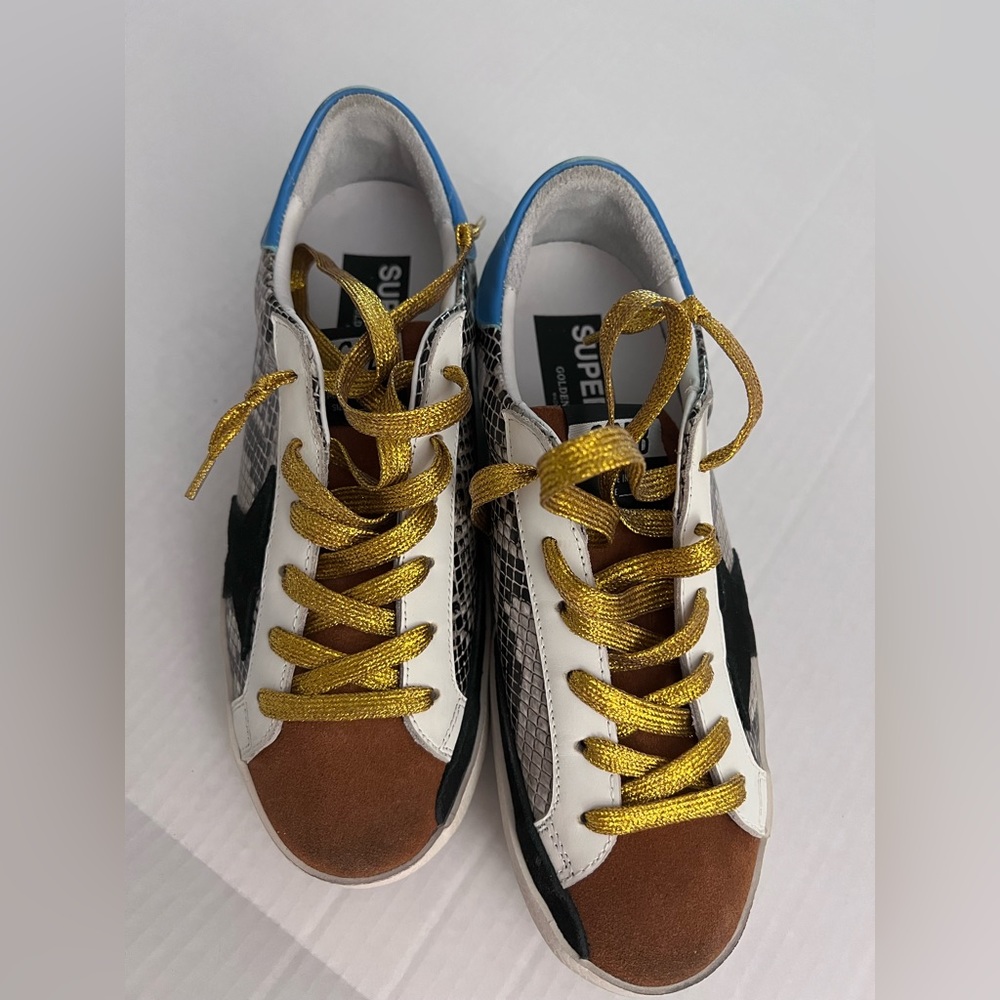 COPY - Snake Skin Sneakers 8 - Picture 2 of 3